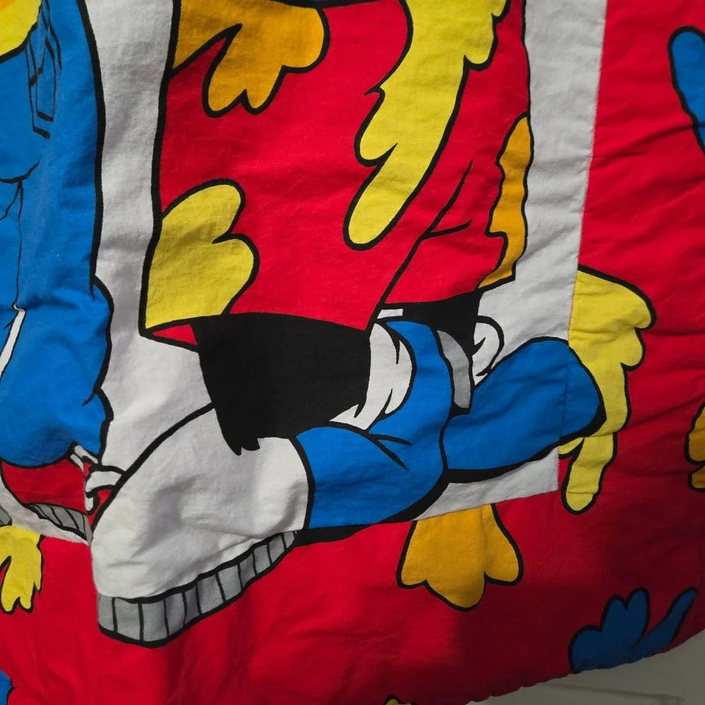 Vintage Looney Tunes Sylvester the Cat Comforter Reversible Multi Color Bedding